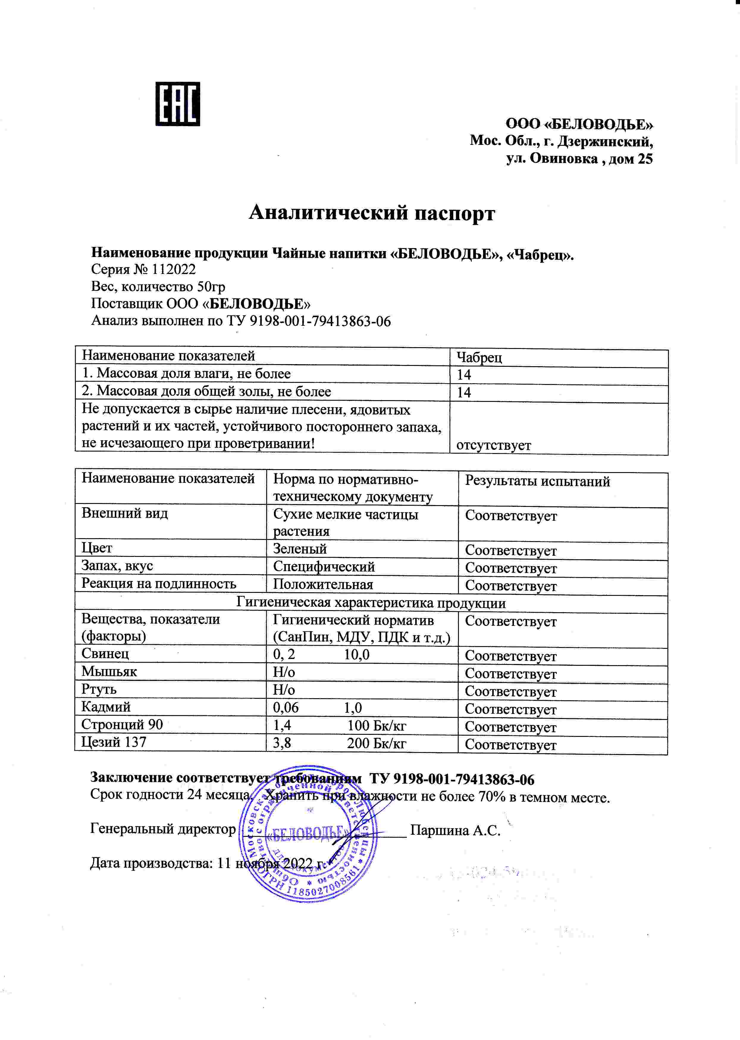 Паспорт №112022